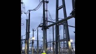 500kv ground disc #induction