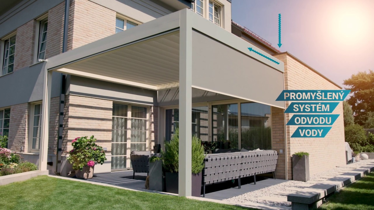 Bioklimatická pergola BAT R- hlavní výhody