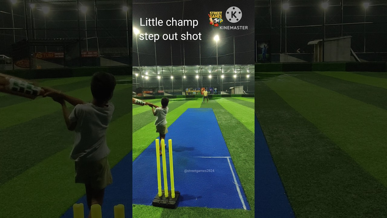 Little Champ’s Power Shot! 🚀     Steps Out for a Big One!