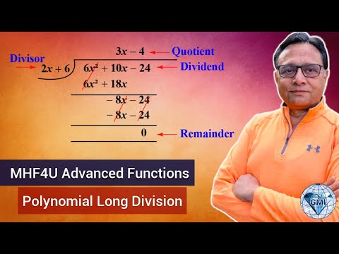 How to find the Remainder when Polynomial Division Statement is given