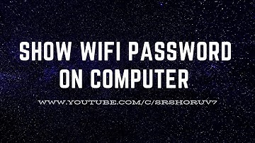 Show Connected WiFi password On PC..windows 7/8/10/XP