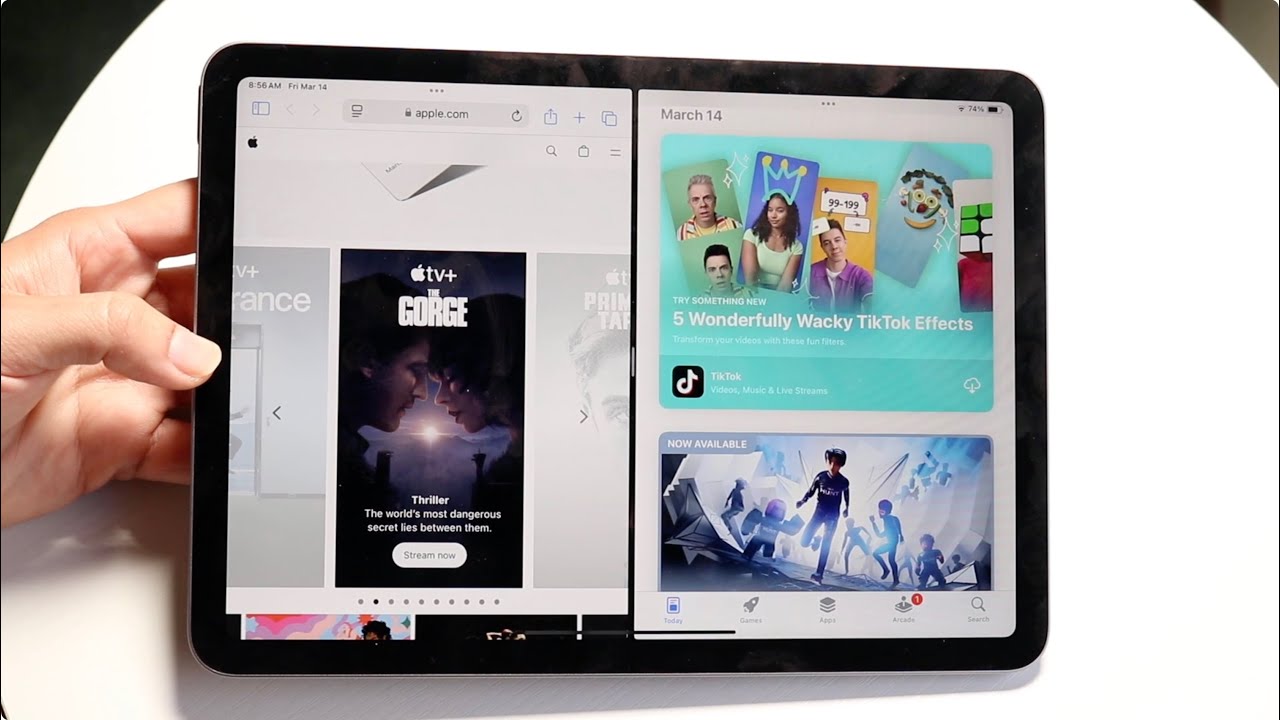 How To Split Screen Multi Task On On M3 iPad Air 7! - YouTube