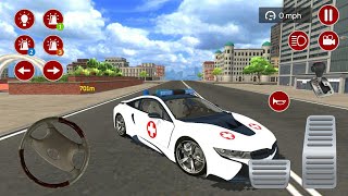 Mobil Polisi Ambulance Rescue 911 Mission - Mobil Balap Simulator Android Gameplay screenshot 4