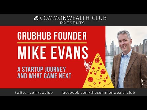 Author Talks: After founding Grubhub, Mike Evans is still hungry