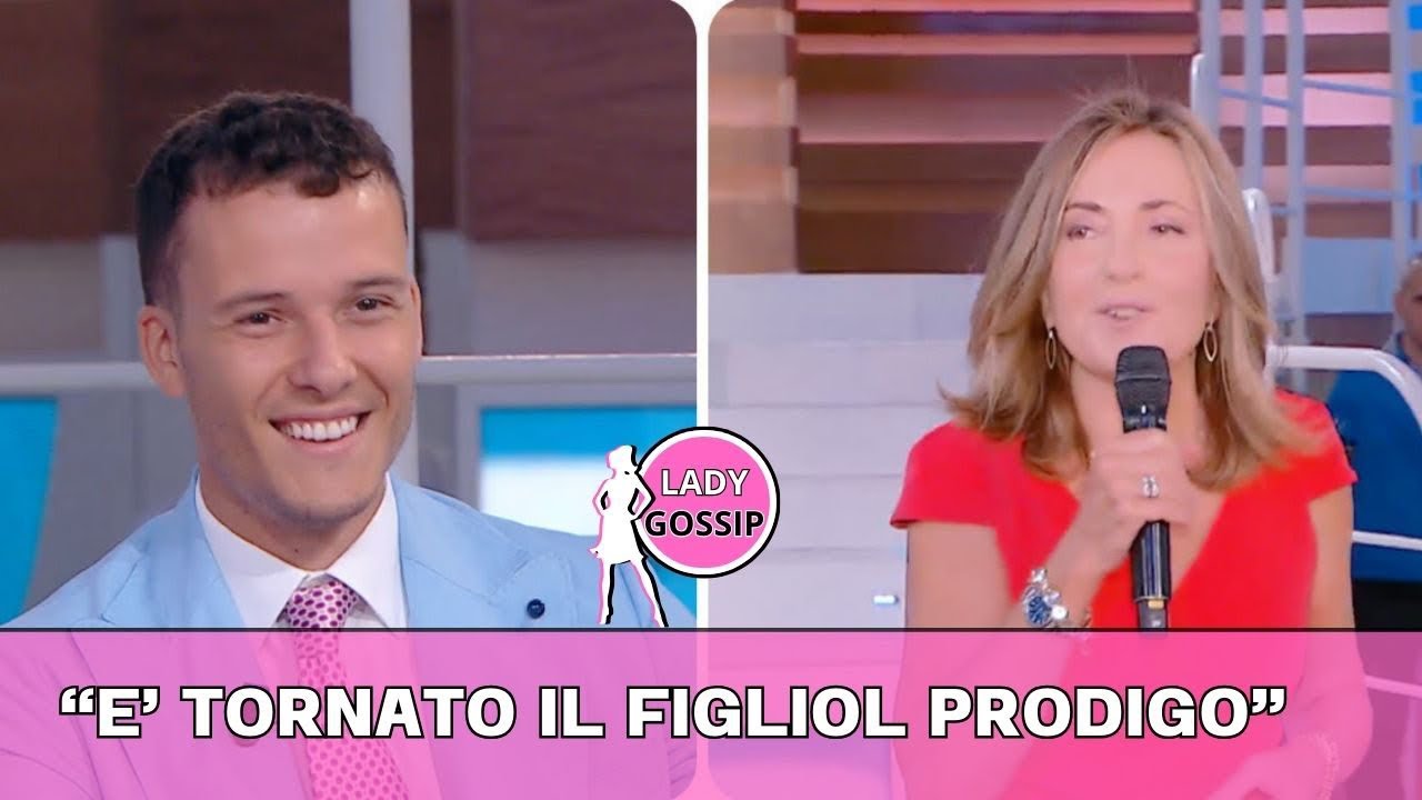 Barbara Palombelli prende in giro Edoardo Donnamaria alla prima puntata di Forum.