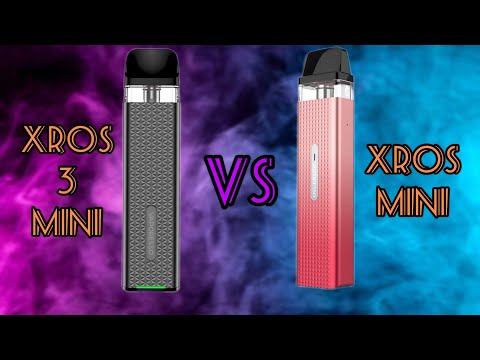 Vaporesso XROS 3 mini сравнение с XROS mini. Стоит ли переплачивать?
