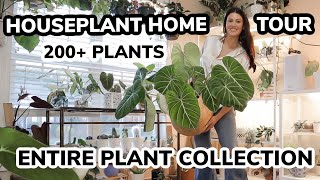 Houseplant Tour | 200+ Plants Entire Plant Collection | First Plant Tour In Almost 2 Years