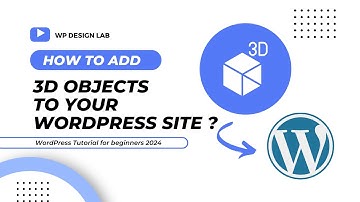 Easy 3D Models in WordPress? Here