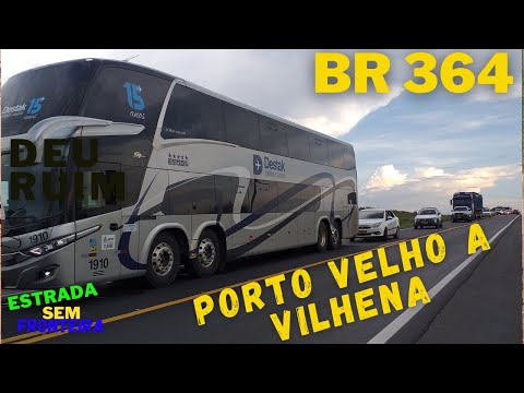 Porto Velho à Vilhena de Ônibus