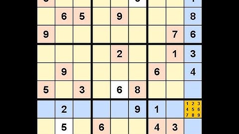 How to Solve Los Angeles Times Sudoku Expert February 21, 2021