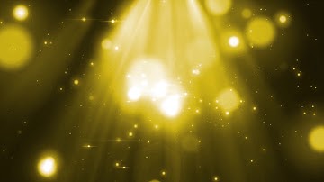 gold light with particle Background Looped Animation - Download Stock Footage