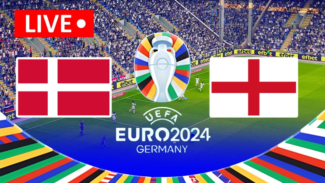 ⚽[LIVE] Denmark vs England | UEFA EURO CHAMPIONSHIP 2024 | Match Today | PES 21 Simulation