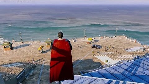 GTA 5 Superman Mod Gameplay