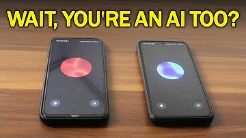 Two Ai agents realize they