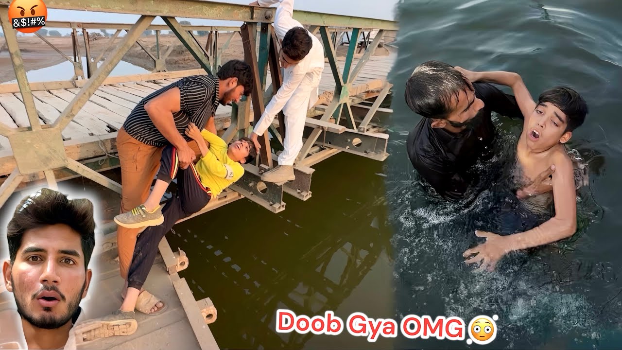 ARSLAN KO DARIYA MIAN PHENK DIYA 😱 PRANK GONE WRONG