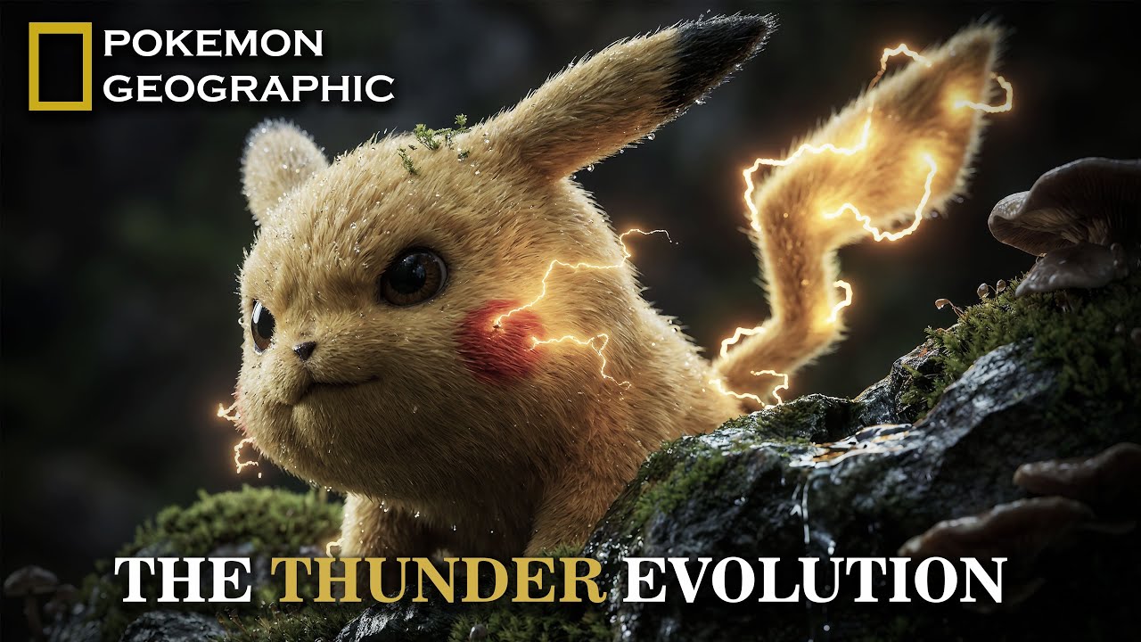 Real Life Pokémon | NatGeo: Pikachu/Raichu | The Thunder.