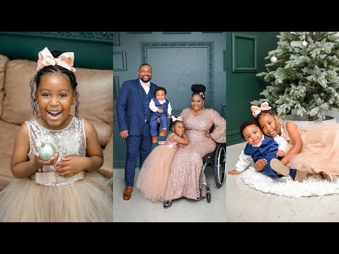 Baby's first Christmas! Behind the Scenes of Family Christmas Photoshoot | Vlogmas 2023