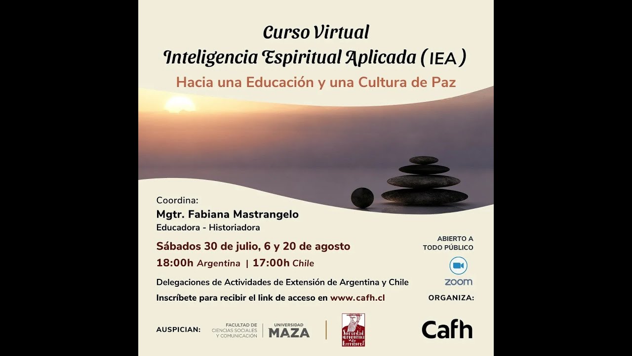INTELIGENCIA ESPIRITUAL APLICADA 1 de 3 - Curso virtual - YouTube
