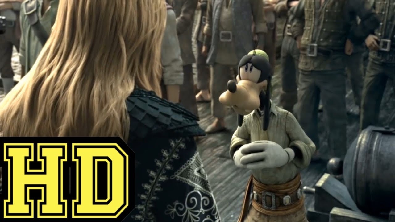 Pirates of the Caribbean 3 - Goofy And Donald Say Goodbye To Elizabeth (Kingdom Hearts 3￼)