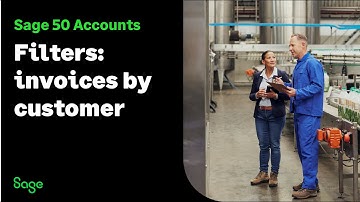 Sage 50 Accounts (UK): Filters - Invoices by customer