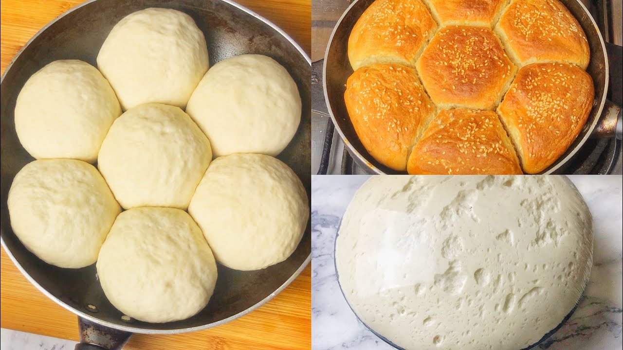 Easy Bread At Home No Oven, No Egg Soft Bread In Fry Pan Bread