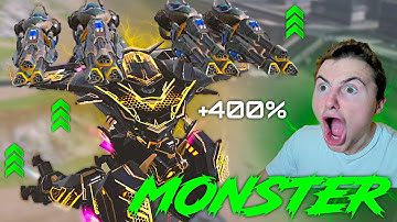 Homing Ao Ming INSTANT Charges MotherShip… 400% Damage MELTS Down Maulers | War Robots