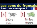 FLE. Prononciation française. Les sons du français illustrés.