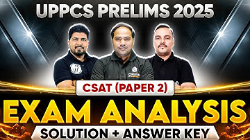 UPPSC CSAT Analysis 2025 🔥| UPPSC GS Paper 2 Analysis | UPPCS CSAT Answer Key | UPPSC Wallah