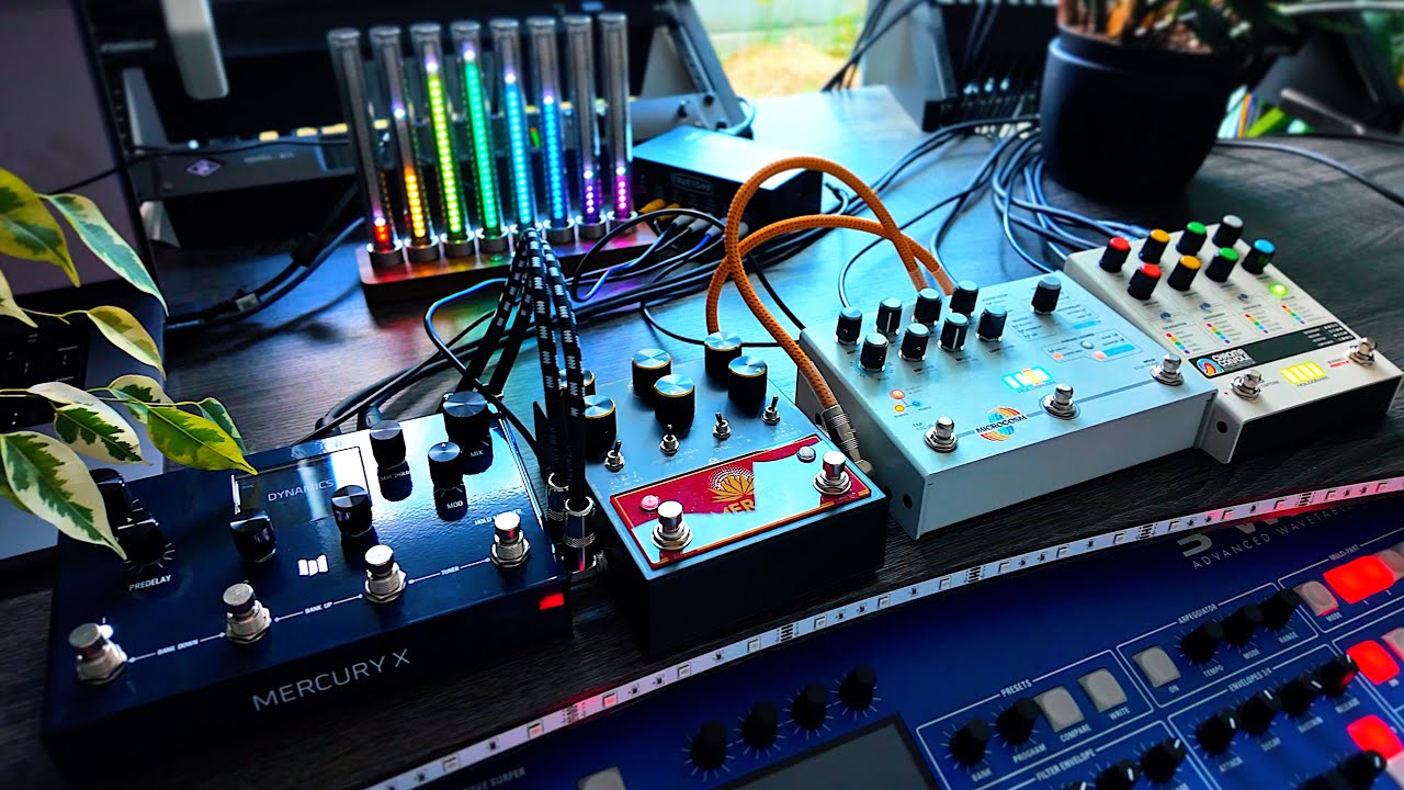 I Built My Dream SYNTH Pedalboard - YouTube