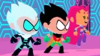 Teen Titans Go Teeny Titans Robin and Starfire (TEEN TITANS GO GAME) screenshot 3