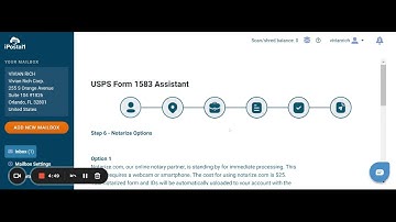 Digital Mailbox   iPostal1   NOTARY
