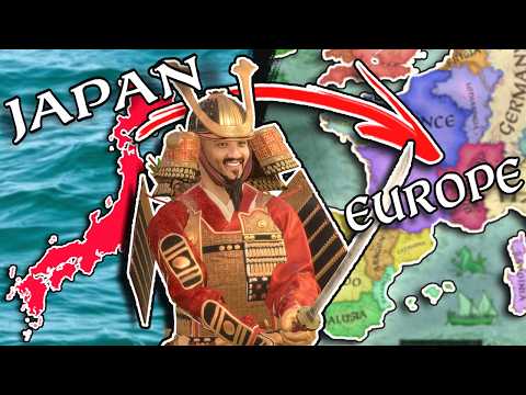 I CONQUERED EUROPE as a SAMURAI in Crusader Kings 3