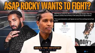 A$AP Rocky Wants to Fight Drake & Cuts Off Designer for Sharing DMs