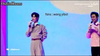 [BJYX] Look at Zhan ge getting shy whenever fans scream 'wang yibo' 😂