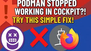 Celebrity 💥 Podman Stopped Working in Cockpit?! Try This Simple Fix! 🛠️ Net Worth