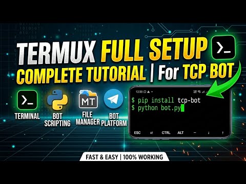 ​🔥 Free Fire (FF) TCP Bot Full Setup in Termux | Complete Hindi Guide