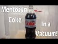 What Happens When You Drop a Mentos in Coke in a Vacuum Chamber?