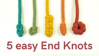 Learn 5 Unique Stopper Knots - Upgrade Your End Knots Like a PRO