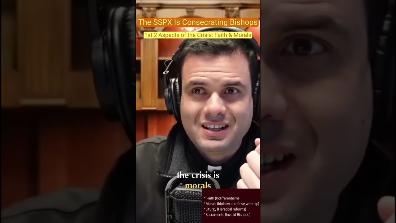 The First Two Aspects of the Crisis: Faith & Morals