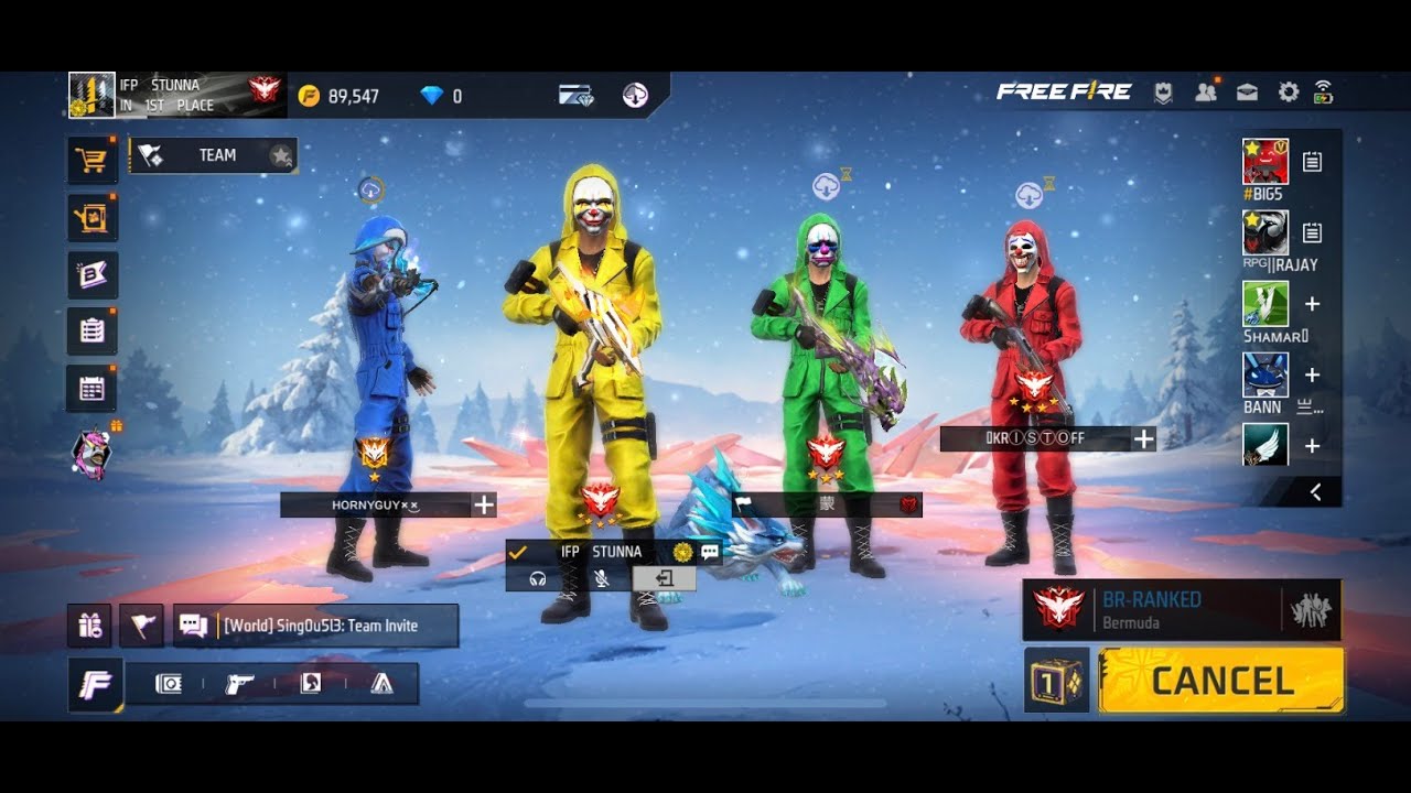 STUNNA FF BR RANK AND CS-RANK - YouTube