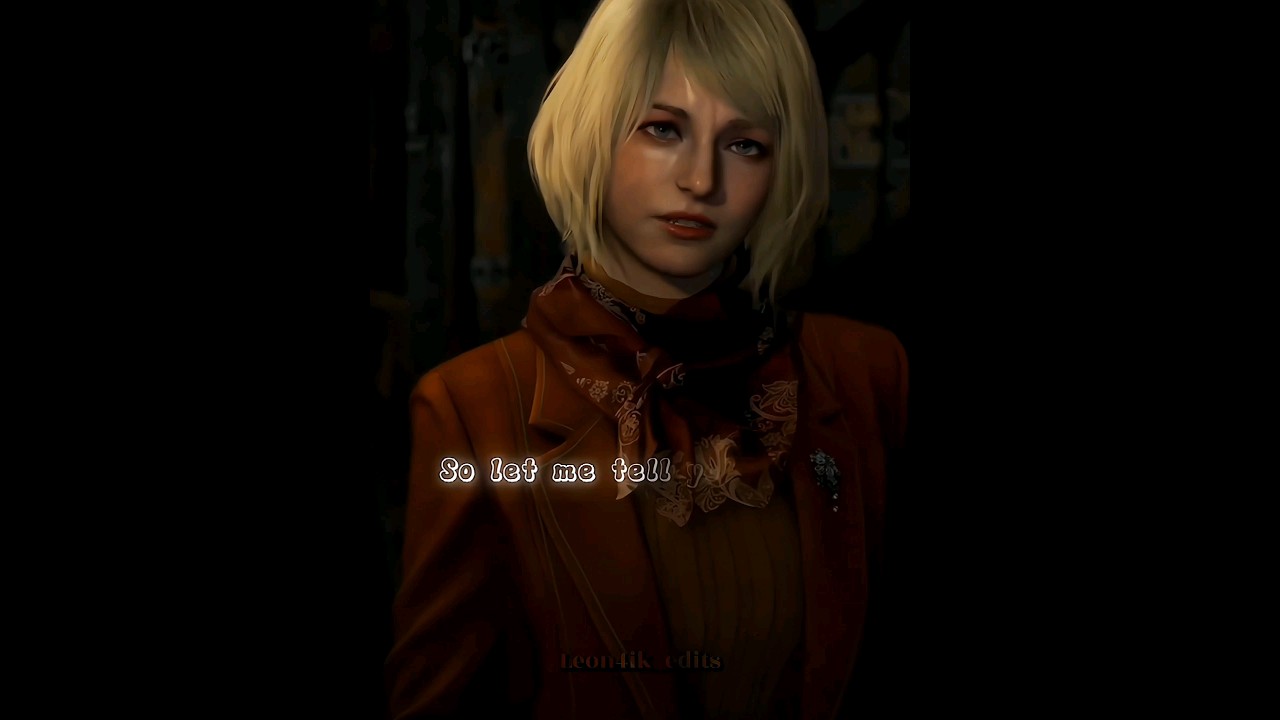 ELLA FREYA - ASHLEY GRAHAM FACE MODEL RESIDENT EVIL 4 REMAKE #SHORTS 