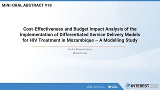 #18 - Cost-Effectiveness and Budget Impact Analysis (...) - Dorlim Moiana Uetela