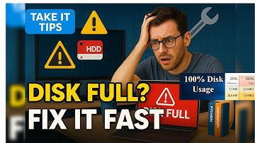 How to Fix 100% Disk Usage in Windows 11/10 (2025) | Fix Hang And Frizz Issue For Permanent Solution