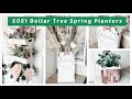 NEW 2021 DIY DOLLAR TREE SPRING READY PLANTERS | DIY SPRING DECOR