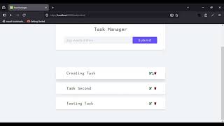 Task Manager Full-Stack Website