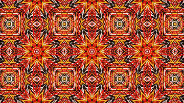 VJ Loop #145 Kaleidoscope Video Background Screensaver 1 Min