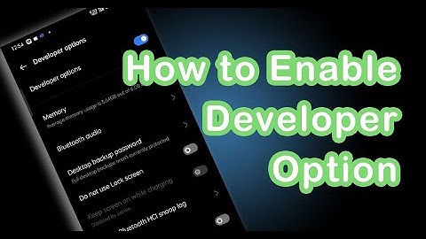 how to enable Developer Options on Realme Devices || Alltricks