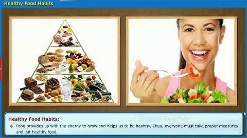 Our Food - Our Health, Class 4 Environmental Science