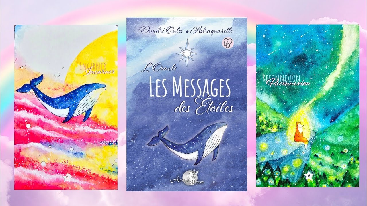 🌠🐋L'oracle Les messages des étoiles de @odimii chez Arcana Sacra