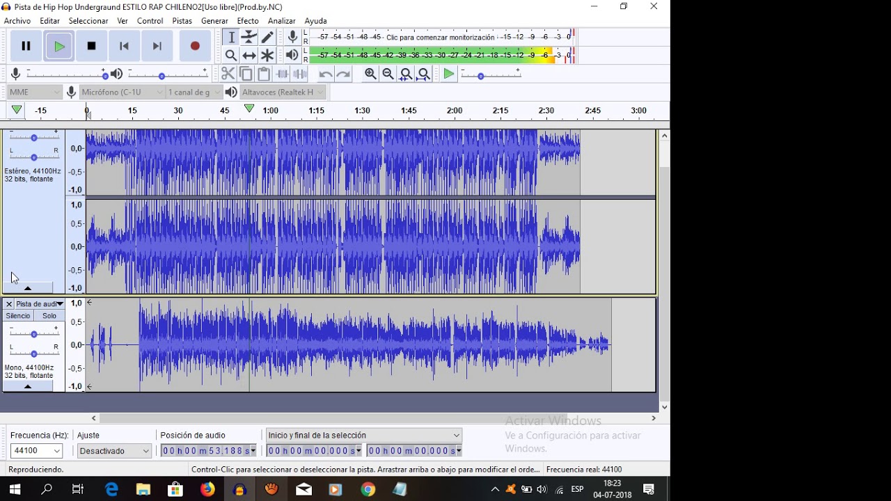 como grabar y editar un rap en audacity con don mister